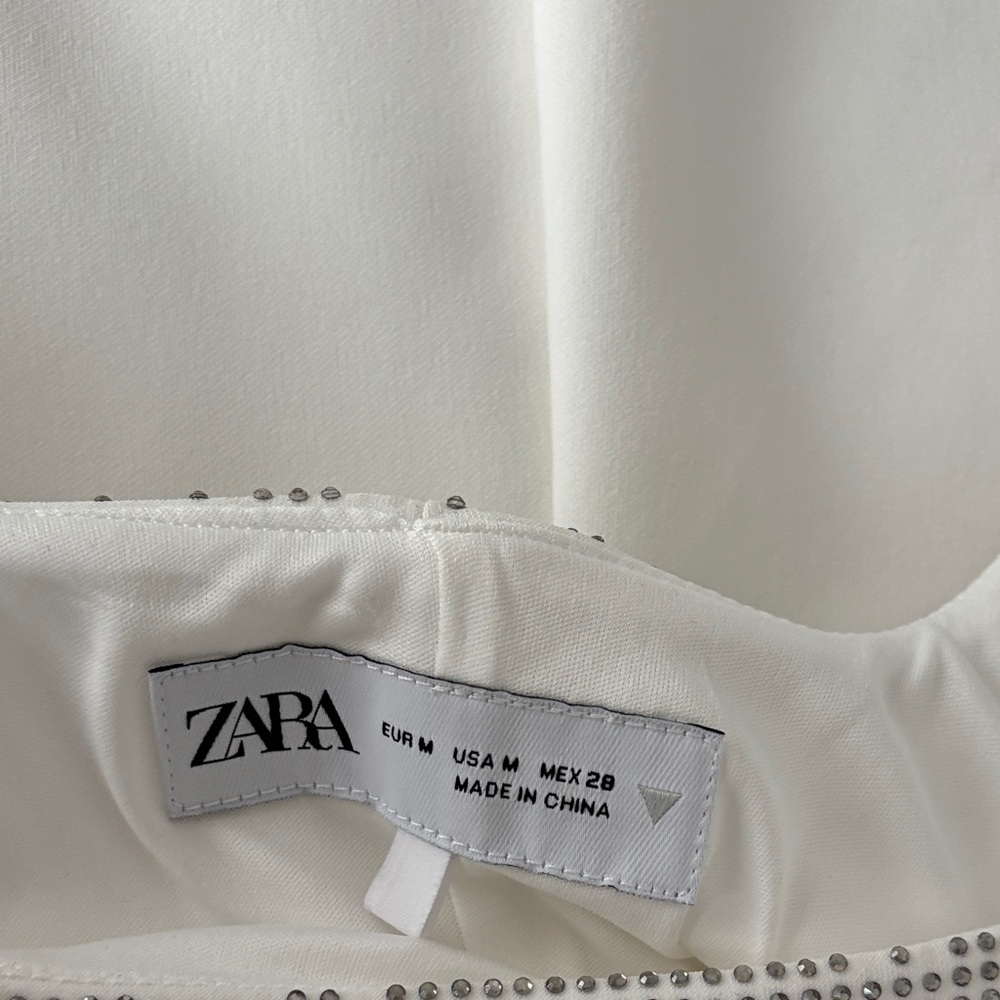 Zara white mini dress - Picture 3 of 3